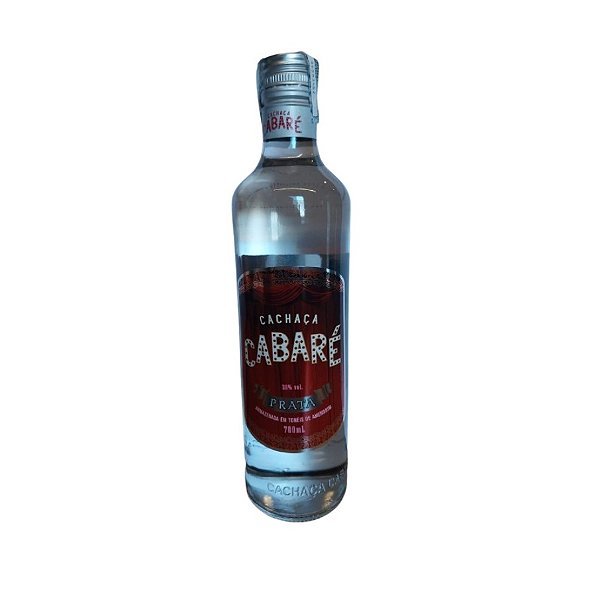 Cachaça Cabaré Prata 700ml