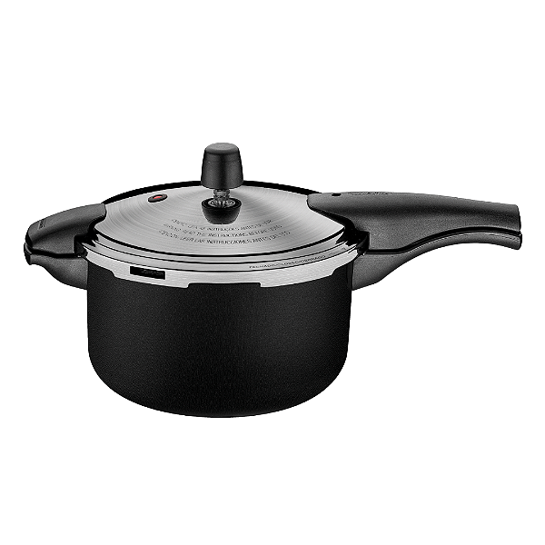 Panela de Pressão Tramontina 6,0L 24cm Vancouver Effect Alumínio Antiaderente Starflon Max