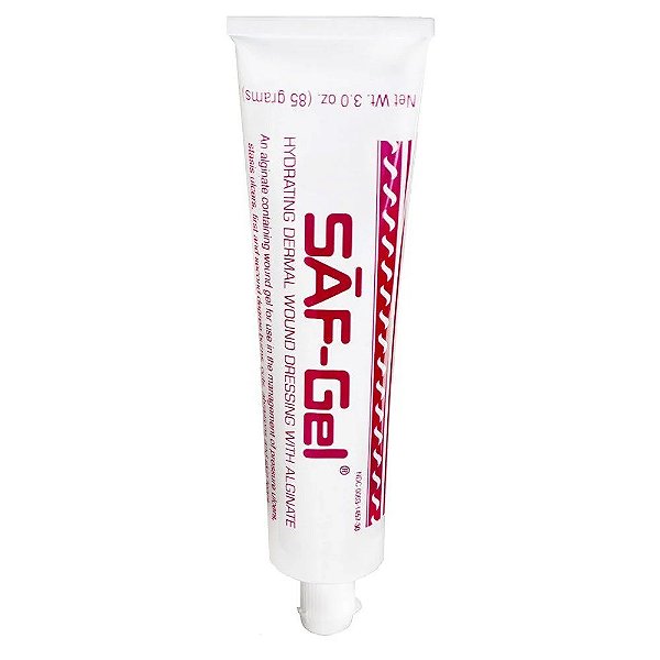Saf gel hidrat/alginato convatec tubo com 85g