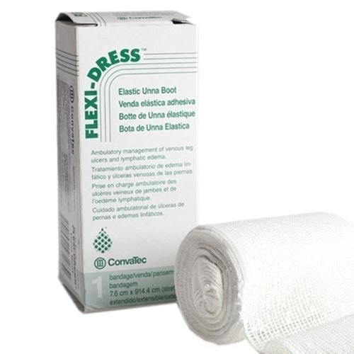 Bota de Unna Elástica Flexi-Dress 7,6 cm x 9,14 m - Convatec