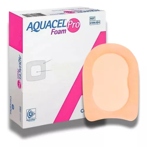 Curativo Aquacel Adesivo 19.8 x 14cm Foam Pro Convatec