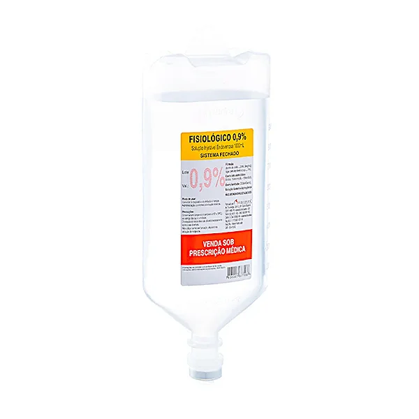 Soro Fisiologico 0,9% Sistema Fechado 1000ml - Equiplex