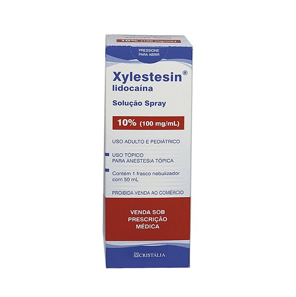 Anestesico Topico Spray Xylestesin 10% 50 ML (100MG/ML)