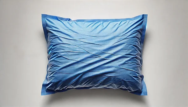 Fronha Descartável 30 x 40 30G Azul 50 Unidades DMI Descartáveis