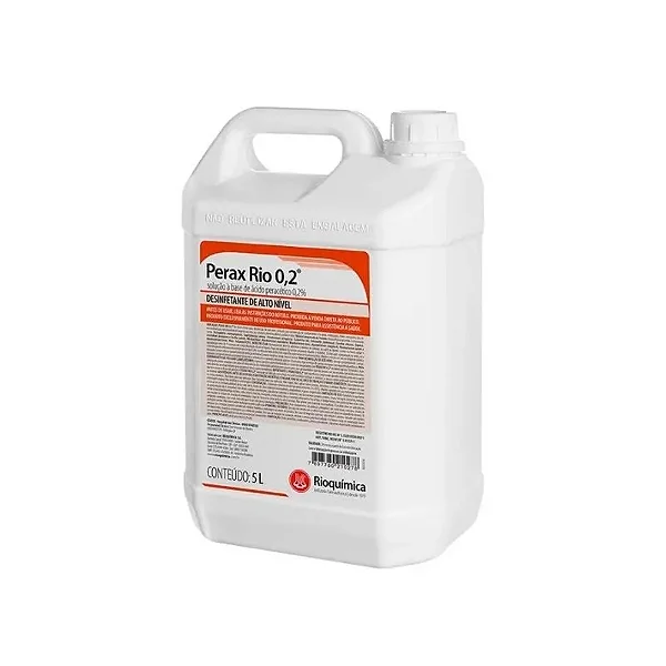 Desinfetante Acido Peracetico 0,2 5 L Pronto Uso Perax Rio