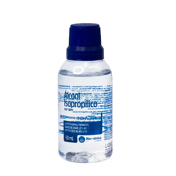 Álcool Isopropílico 50ml - Rioquimica