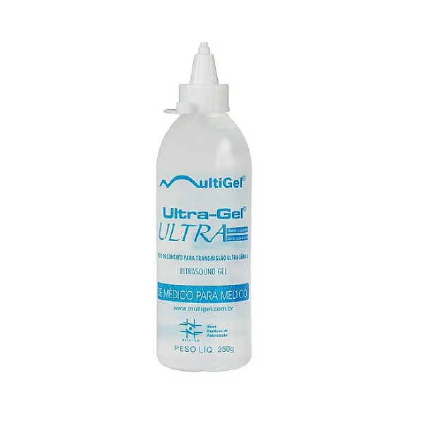 Gel Condutor Para Ultrassom - Eletrocardiograma Ultragel - 250G