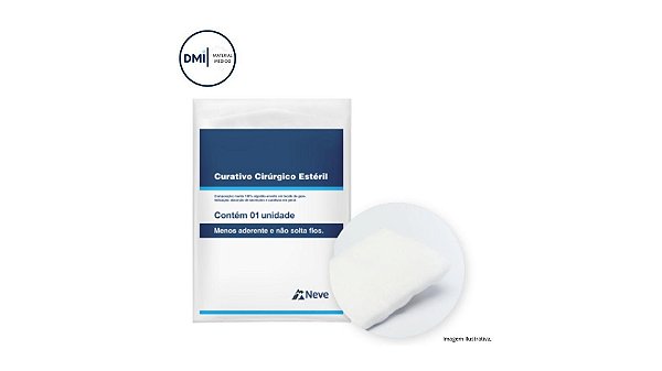 Curativo Cirurgico Estéril 10 X 50cm - Neve