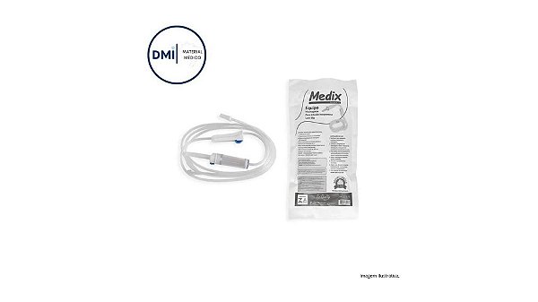 Equipo Macrogotas Luer Slip Com Injeção Lateral Air Polybg - Medix