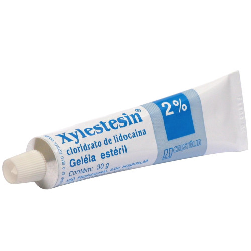 Xylestesin 2% Geleia Esteril 20mg/g 30gr - Cristalia