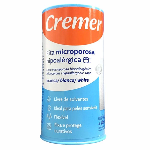 Fita Micropore Branca 10 X 10m - Cremer
