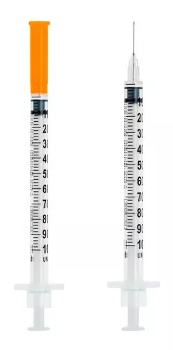 Seringa Ultra Fine Ii 100 Unidades 1 Ml Com Agulha 8 X 0,3 - Bd