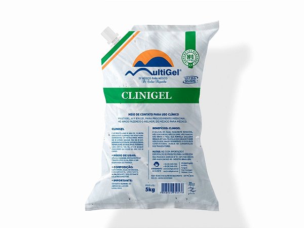 Gel Para Ultrassom 5kg - Multi Gel