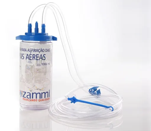 Kit Avazamm 500ml Coletor Para Aspiração Vias Aereas - Zammi