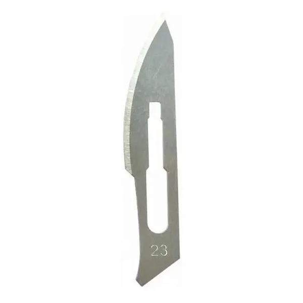 Lamina Bisturi N° 23 Aço Carbono - Solidor