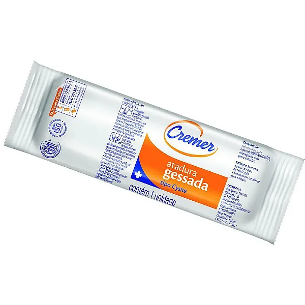 Atadura Gessada 10cm X 3m 20 Unidades Cremer