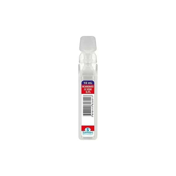 Bicarbonato De Sodio 8,4% 10ml Samtec