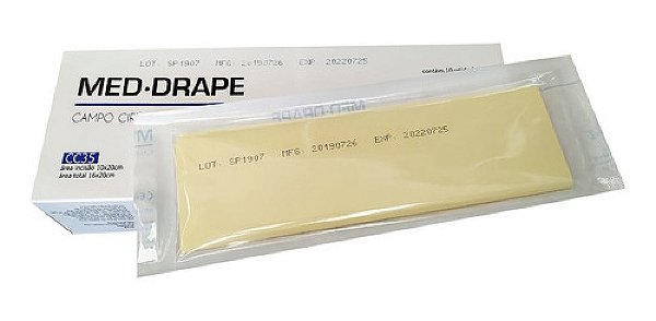 Campo Cirúrgico Incisional 50 Cm X 45 Cm Med Drape