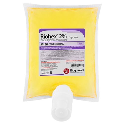 Espuma Riohex 2% 1l Refil Standard - Rioquimica