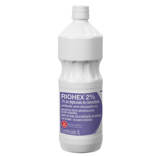 Clorexidina Riohex 2% - Solução Dergemante 1l - Rioquimica