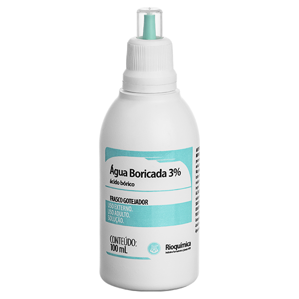 Agua Boricada 3% 100 Ml Rioquimica