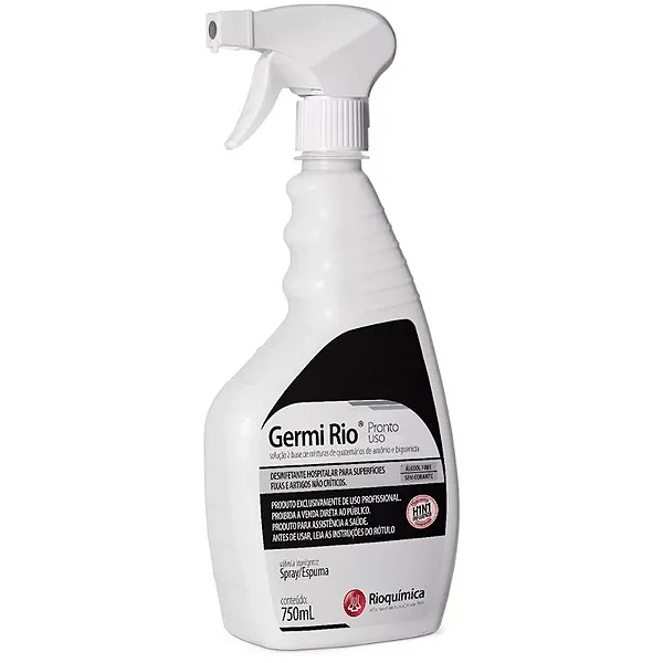 Desinfetante Germi Rio Spray Espuma 750 Ml - Rioquimica