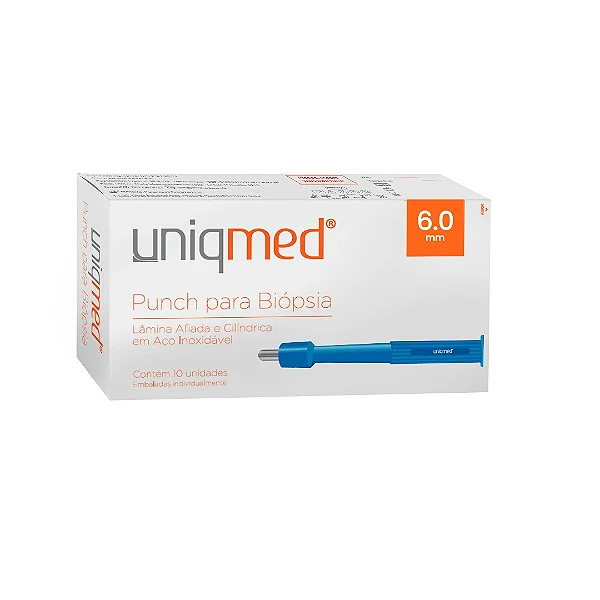 Punch Para Biopsia 6,0mm - Uniqmed