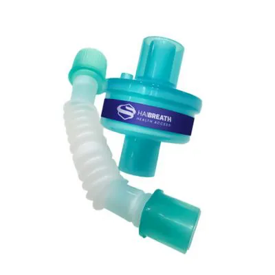 Filtro Ventilação Bacteriano E Viral Hmef Adulto Com Traqueostomia Haibreath - Brasil Med Care