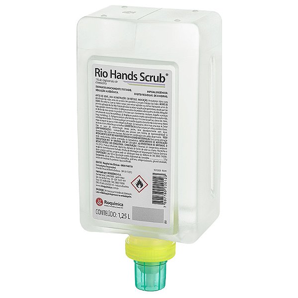 Desinfectante Rio Hands Scrub Refil - 1250ml - Rioquímica