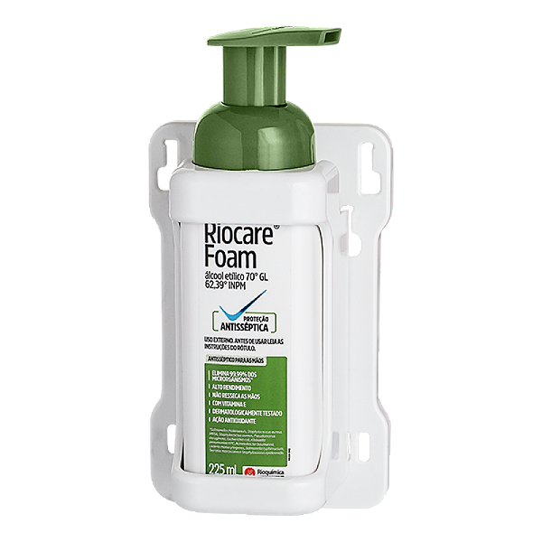 Antisséptico Riocare Foam 225 Ml Retangular