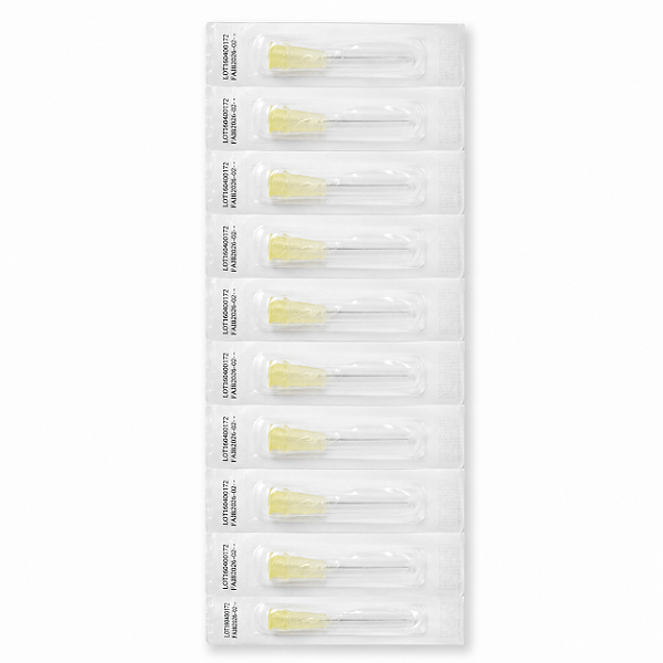 Agulha Descartável Hipodérmica 26g 13x0,3 1/2 Com 100 Unidades Bd