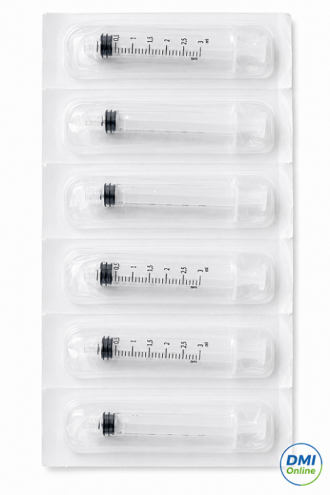 Seringa Descartável Sem Agulha 03ml Luer Lock - Sr