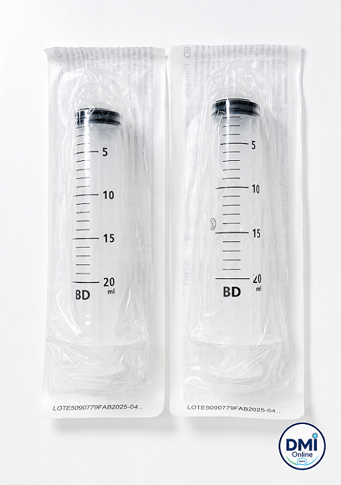 Seringa Descartável Sem Agulha 20ml Luer Slip - Bd