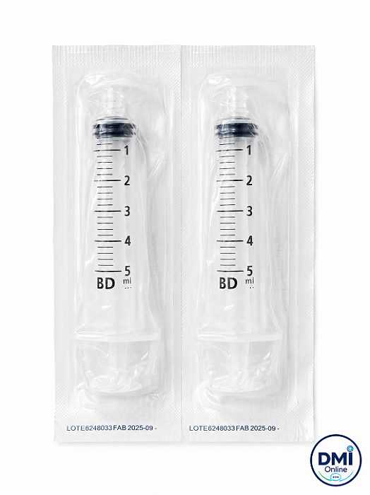 Seringa Descartável Sem Agulha 05ml Luer Lock - Bd