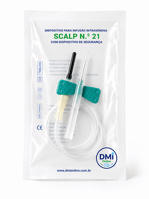 Scalp 21g C/disp. P/ Coletas Multiplas