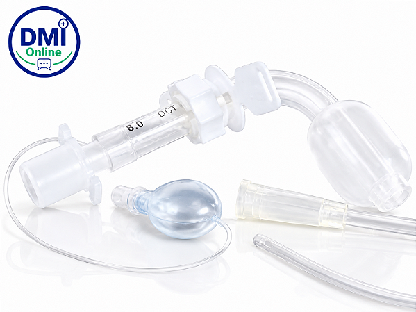Canula Para Traqueostomia 8,0mm Pvc Com Balão - Bci Medical