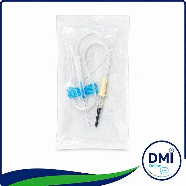 Scalp 23g Com Dispositivo Para Coletas Multiplas - SAFER