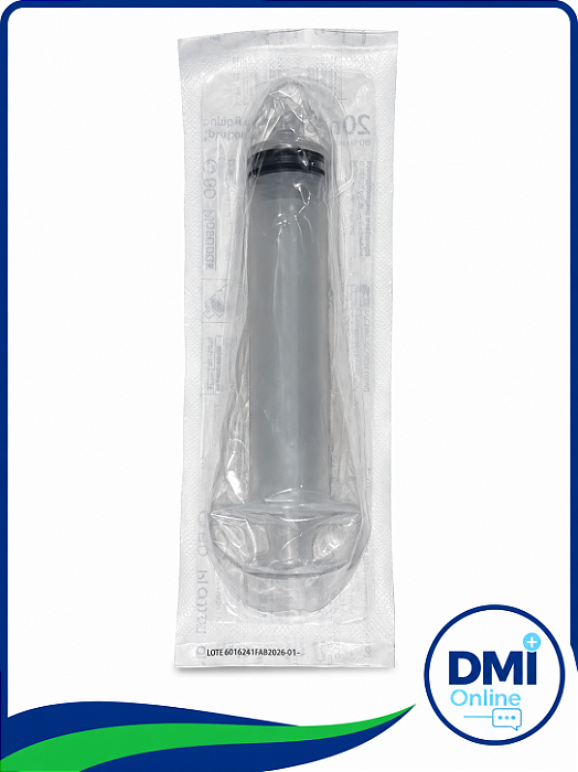 Seringa Descartável 20 mL Luer Lock Sem Agulha - BD