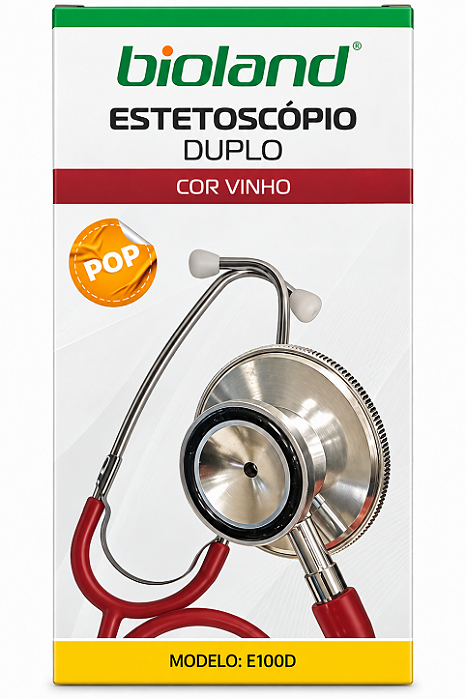 Estetoscopio Duosonic Vinho E100d - Bioland