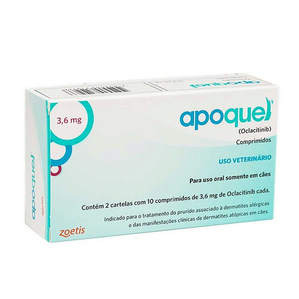 Apoquel 3,6 Mg (20 Comprimidos)
