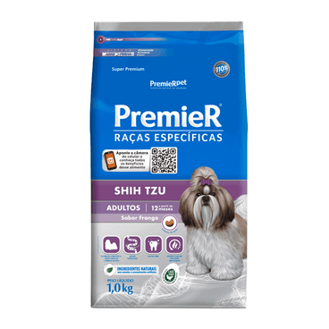 Premier Raças Específicas Shih Tzu Adultos 1kg - Ok