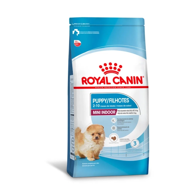 Royal Canin Canine Mini Indoor Filhotes 1 Kg