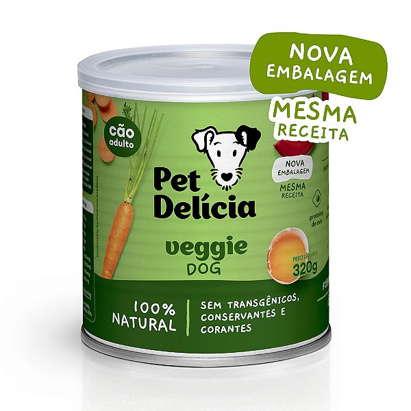 Pet Delícia Cão Adulto Veggie Dog 320g