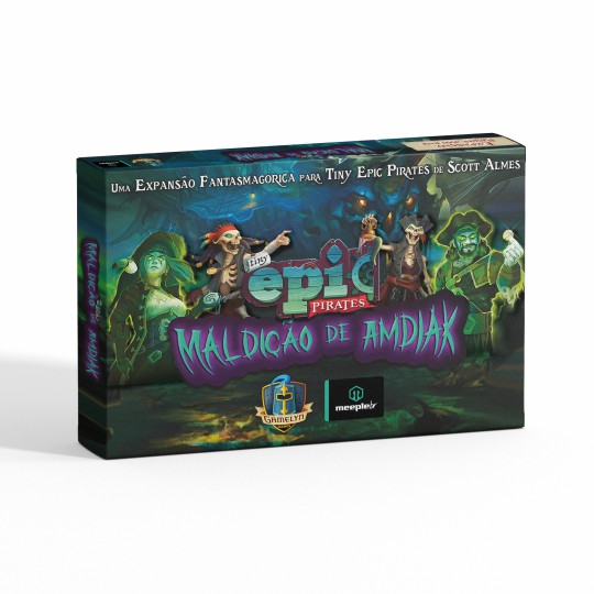 Tiny Epic Pirates: Maldição de Amdiak (Expansão)