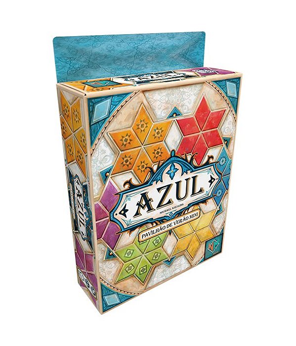 Azul Pavilhão de Verão - Mini