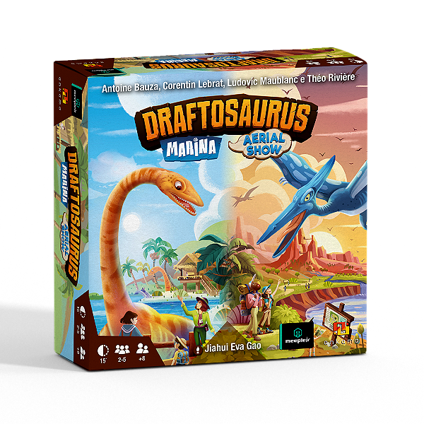 Draftosaurus 2 em 1: Marina e Show Aéreo (Expansões)