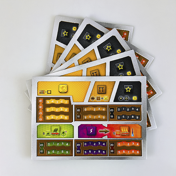 Terraforming Mars - Tabuleiros de Jogadores em dois níveis