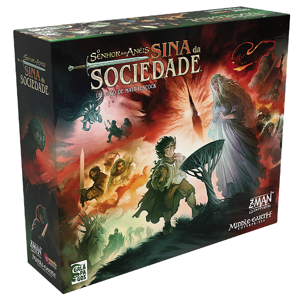 O Senhor dos Anéis: Sina da Sociedade - Um jogo Pandemic System