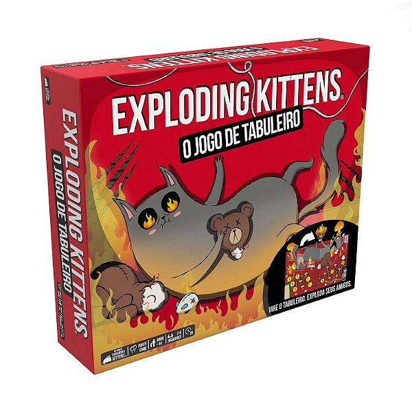 Exploding Kittens: O Jogo de Tabuleiro