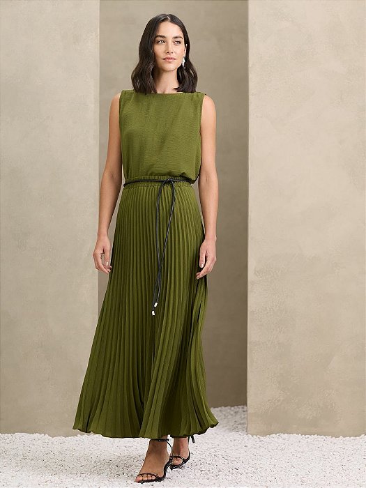 SAIA CASUAL FLOW LONGA PLISSADA